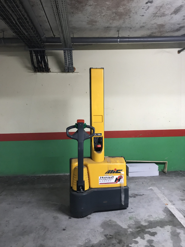 Große Bühne für Gabelstaplerfahrer